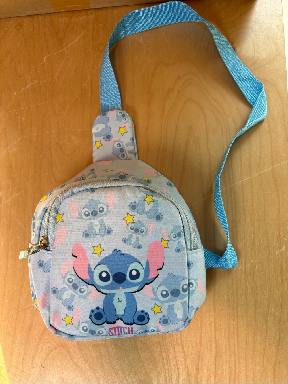 Disney Stitch Blue Crossbody/ Camera Bag